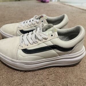 Vans Old School Overt CC cream/off white Men's size 9.5